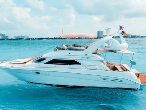 renta de yate en cancún precio 2