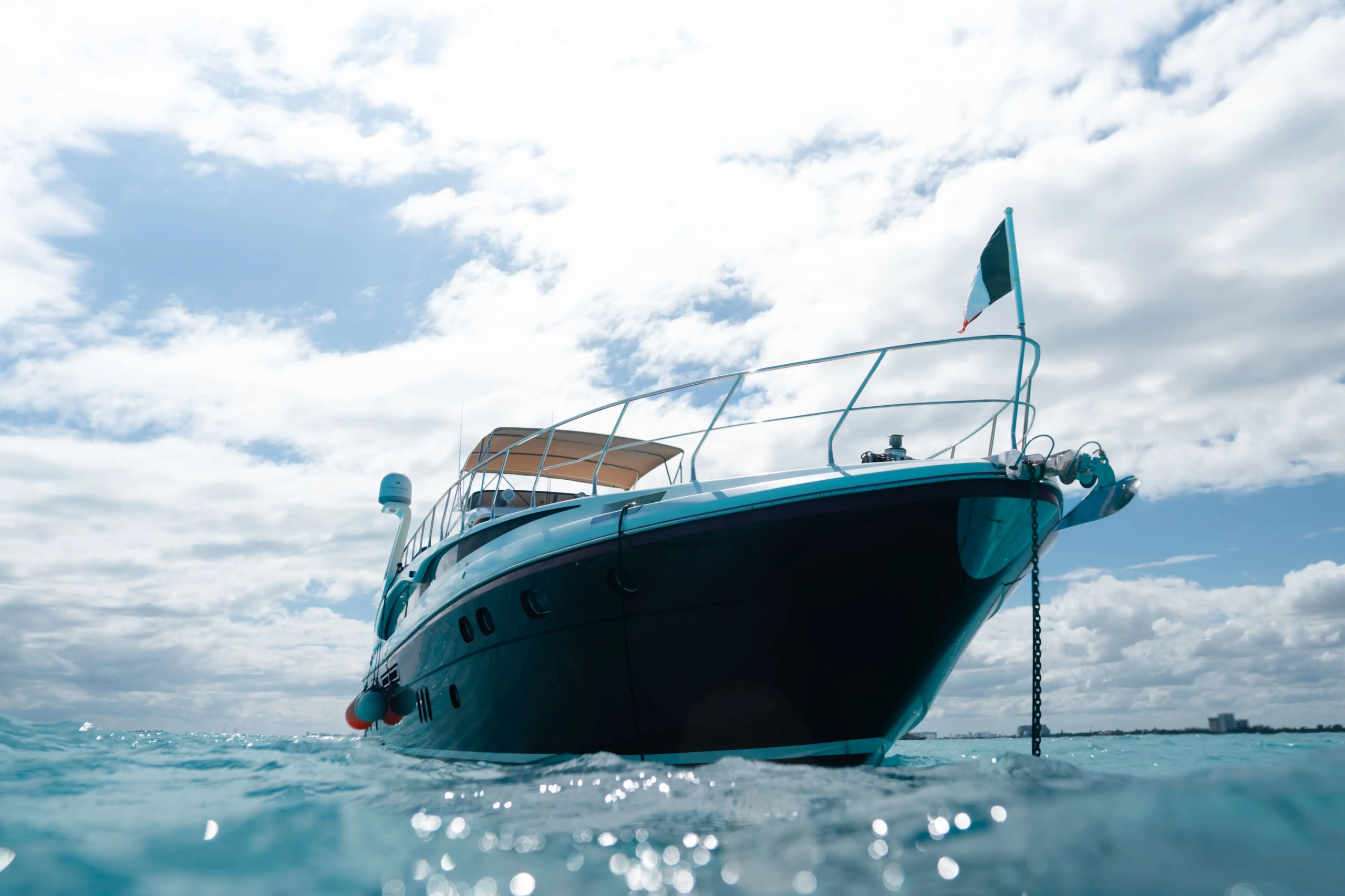 boat rental cancun 44