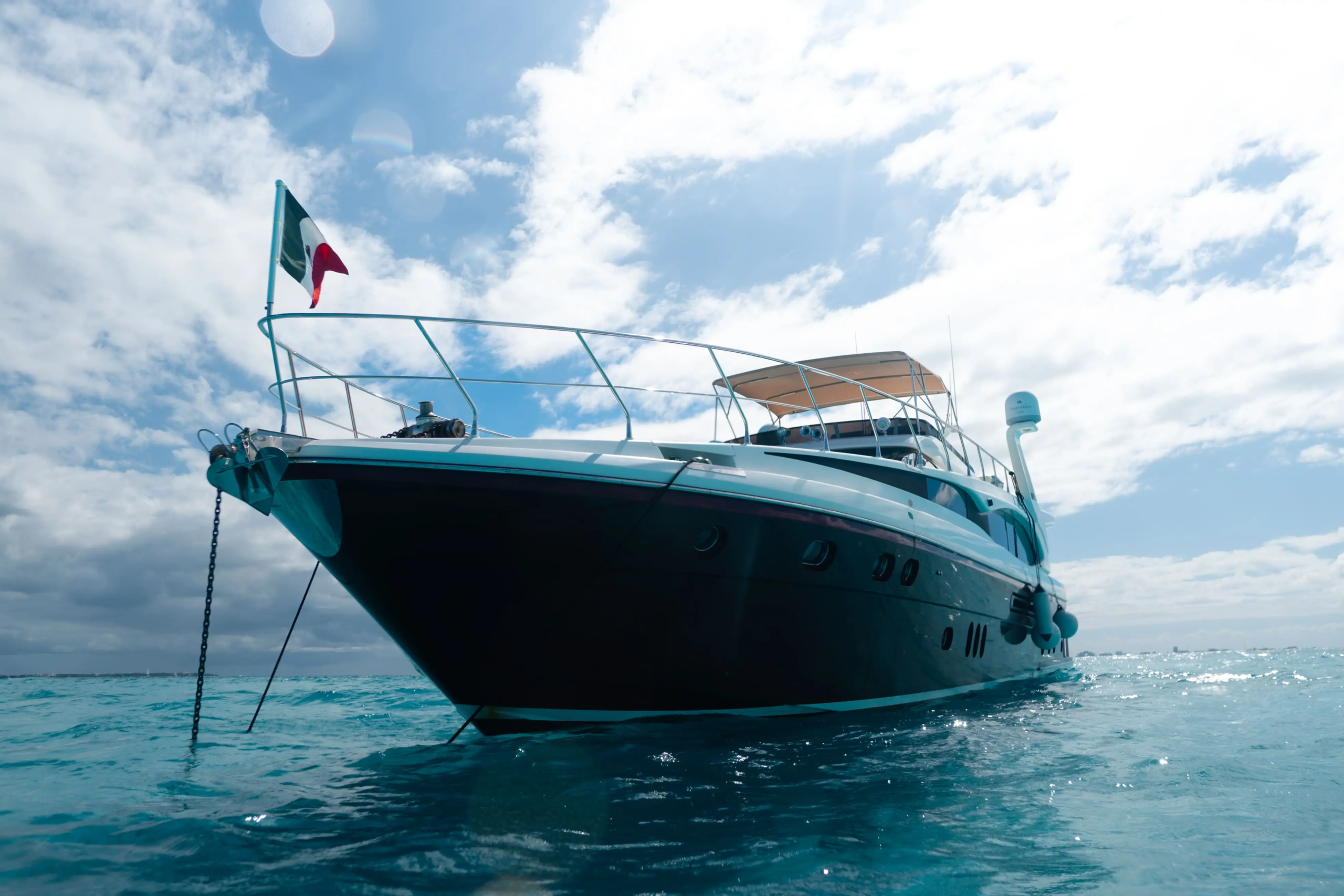 boat rental cancun 45