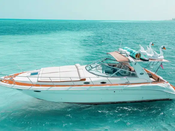 viaje en yate cancun 1