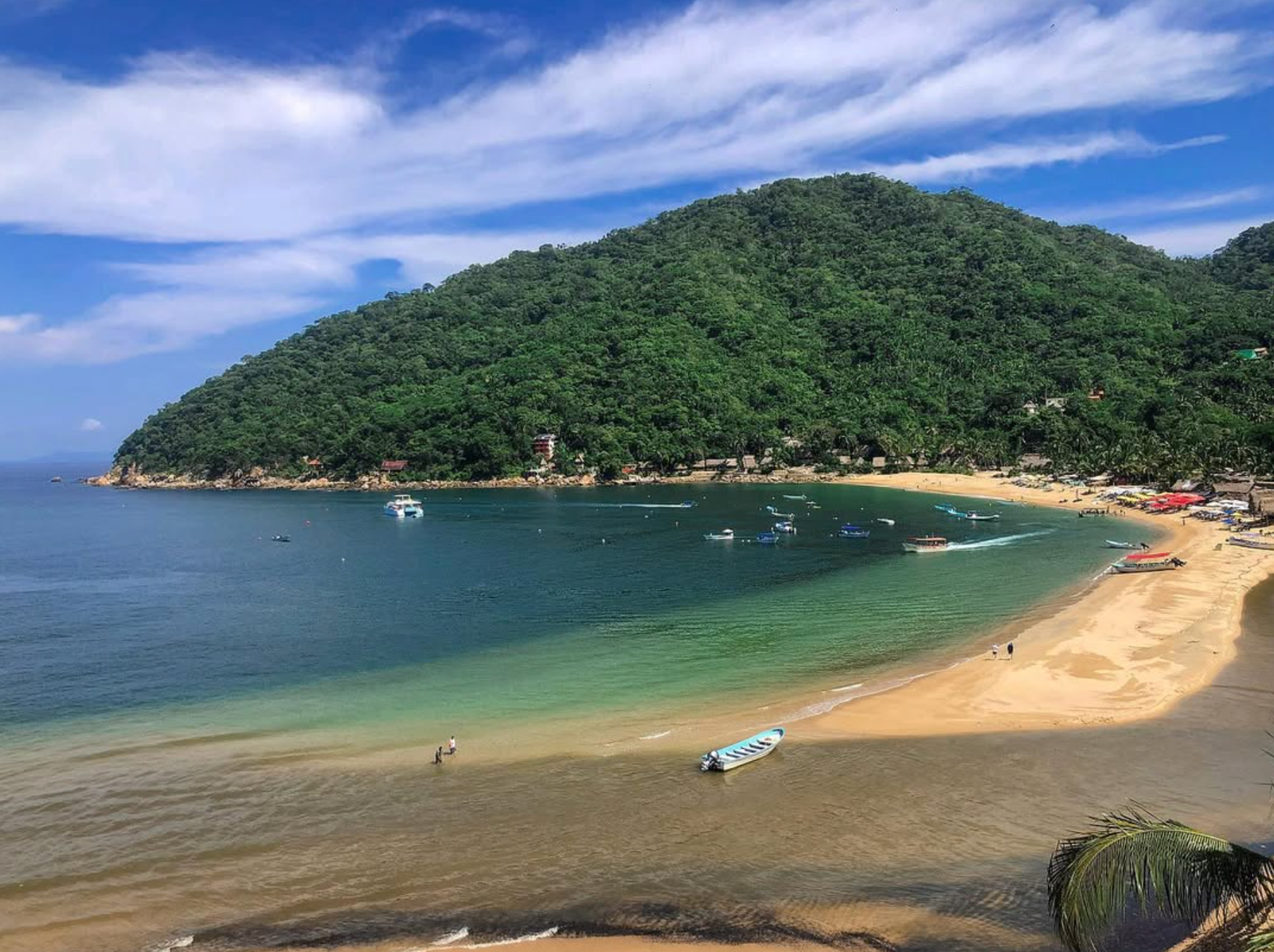 Playa Yelapa - Renta de yates Vallarta 01