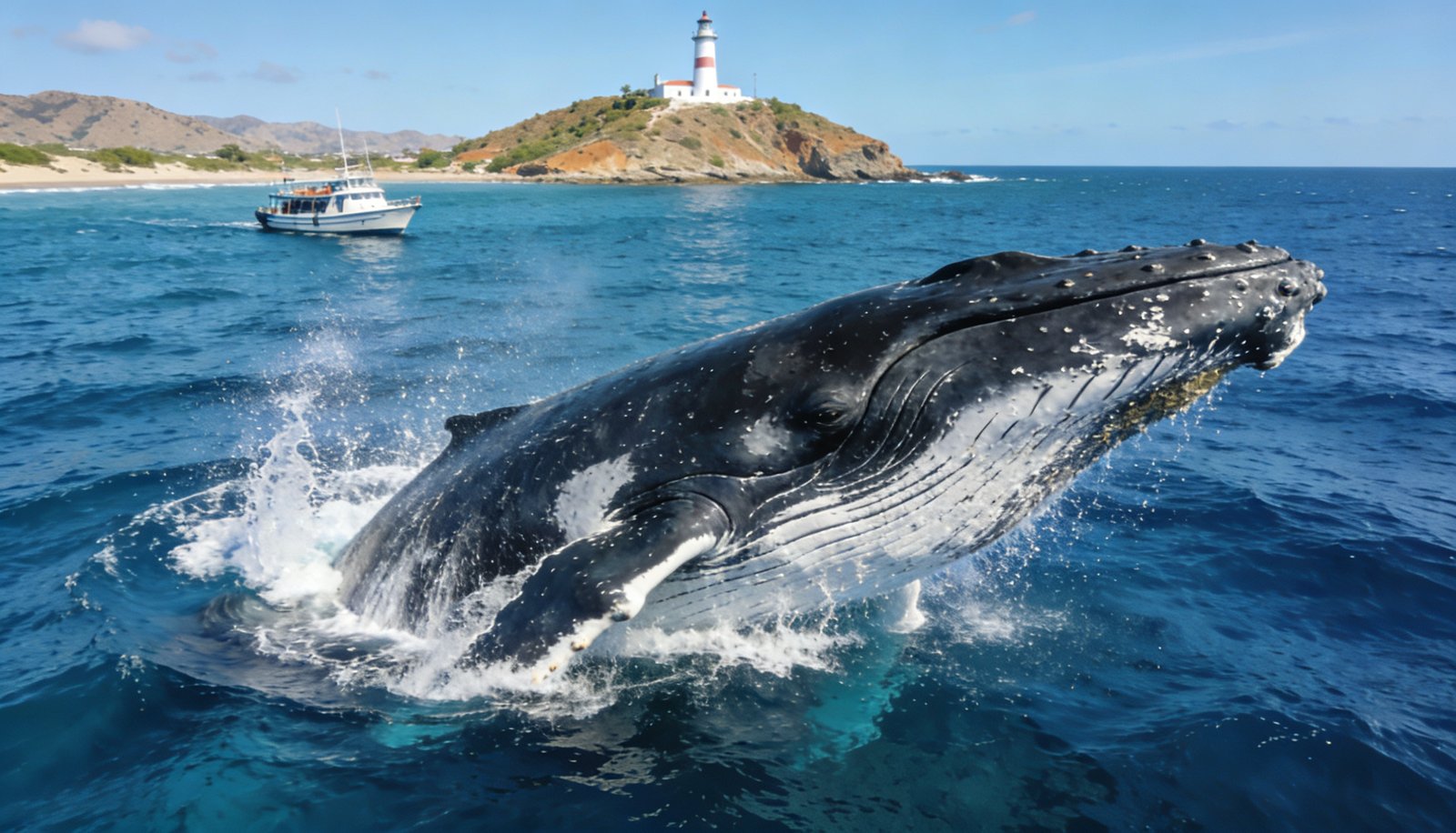 Temporada de ballenas en Mazatlán: ballena cerca de la costa del Pacífico